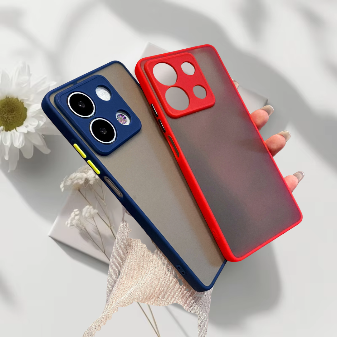 Redmi Note protective case (transparent) | "Rainbow"