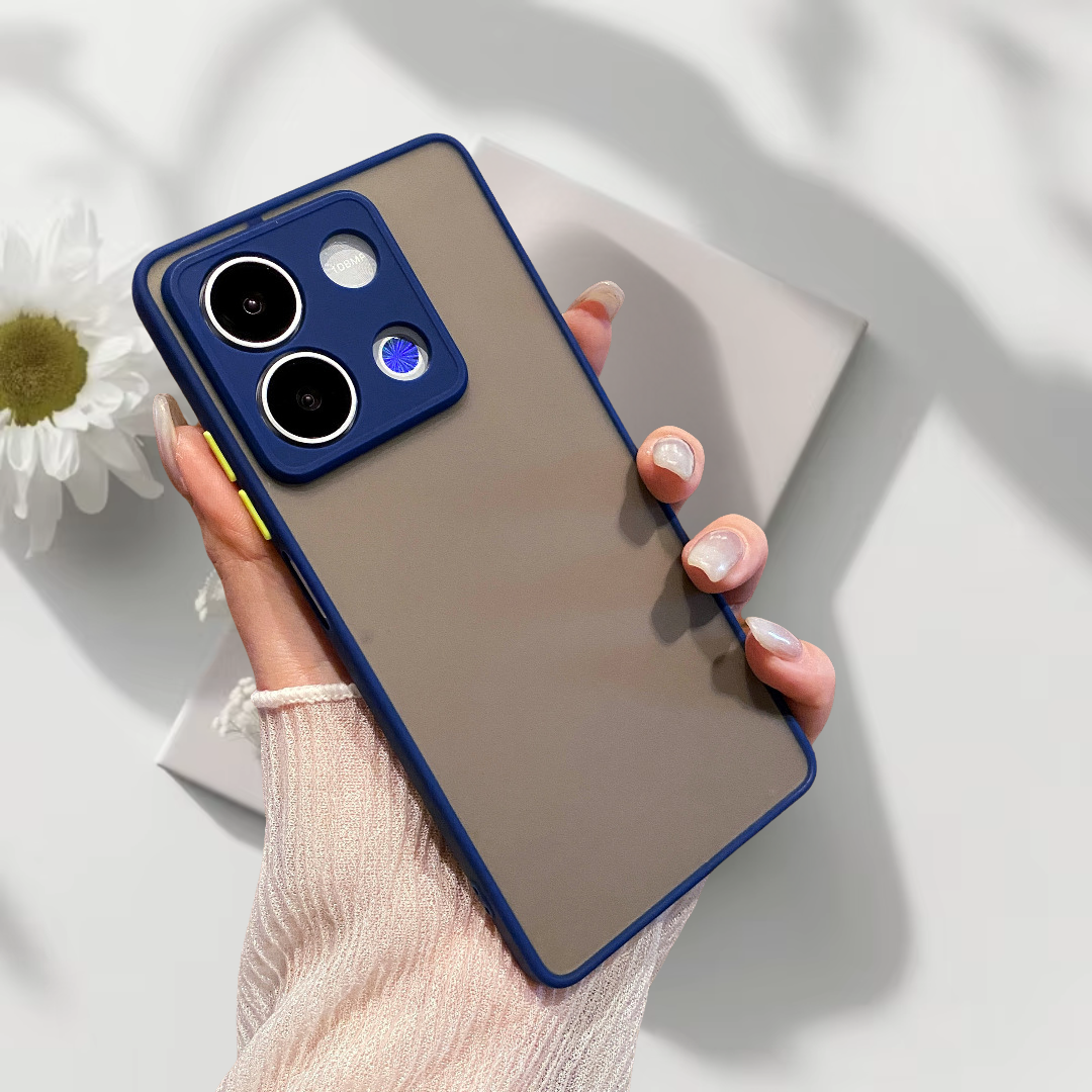 Redmi Note protective case (transparent) | "Rainbow"