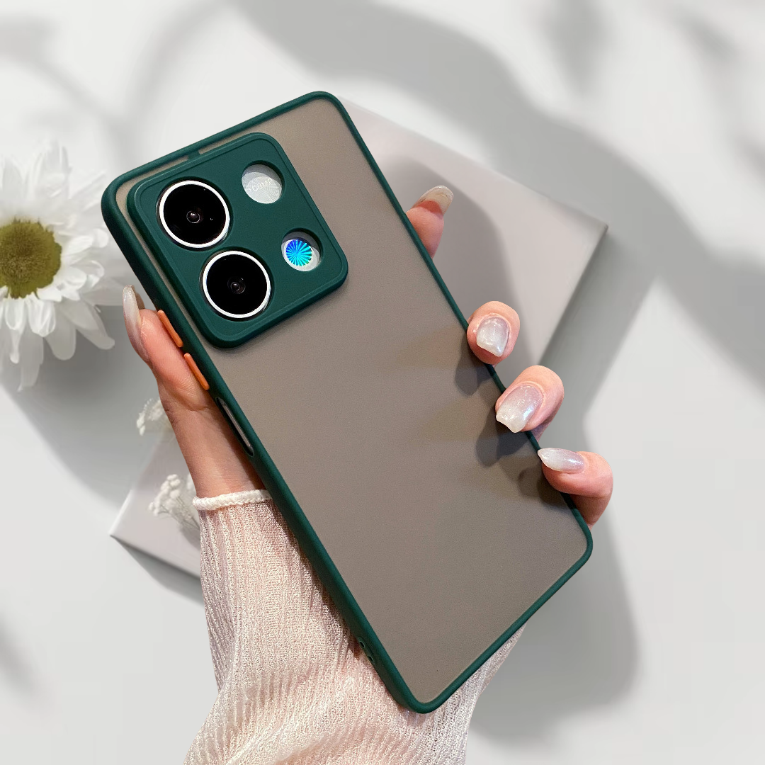 Redmi Note protective case (transparent) | "Rainbow"