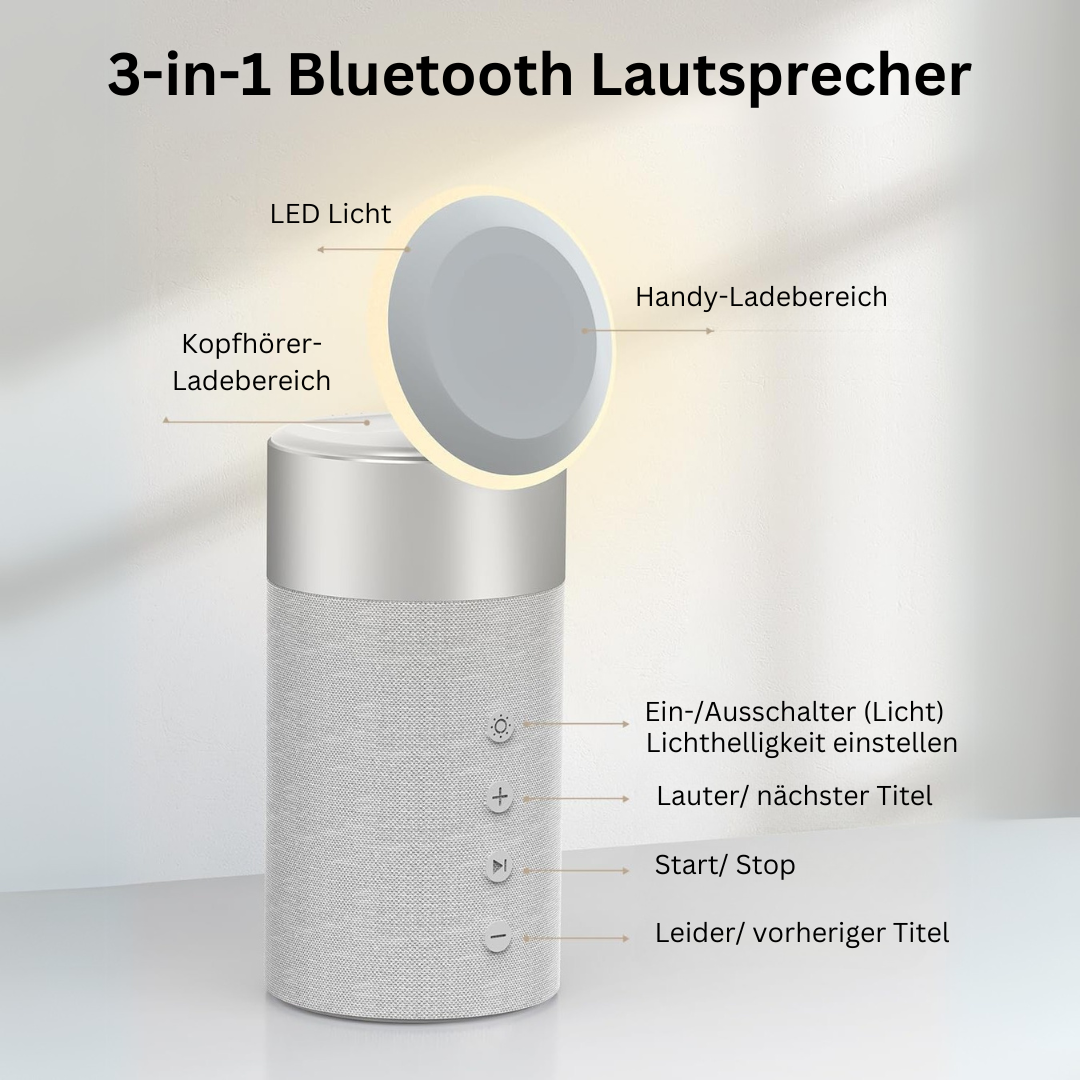 3-in-1 Bluetooth speaker
