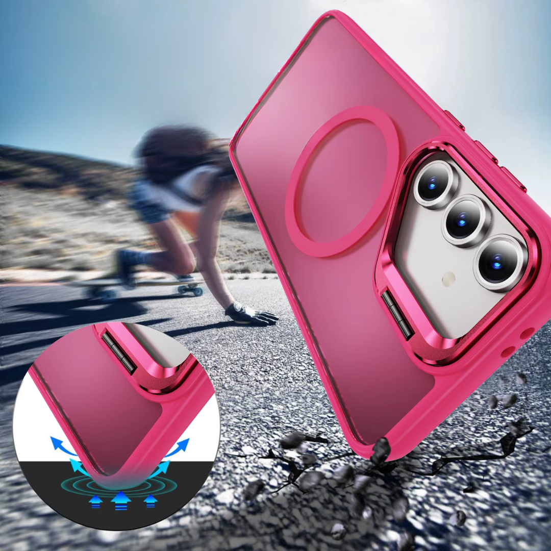 Samsung MagSafe case (transparent) | "Chris"