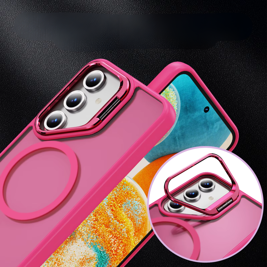 Samsung MagSafe case (transparent) | "Chris"