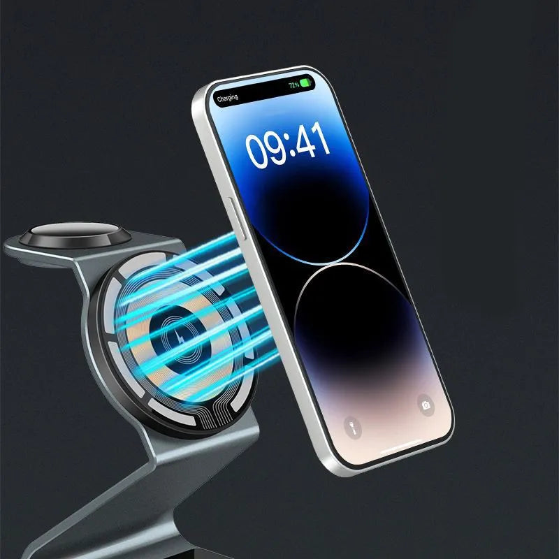 3-in-1 Foldable Wireless Charging Station