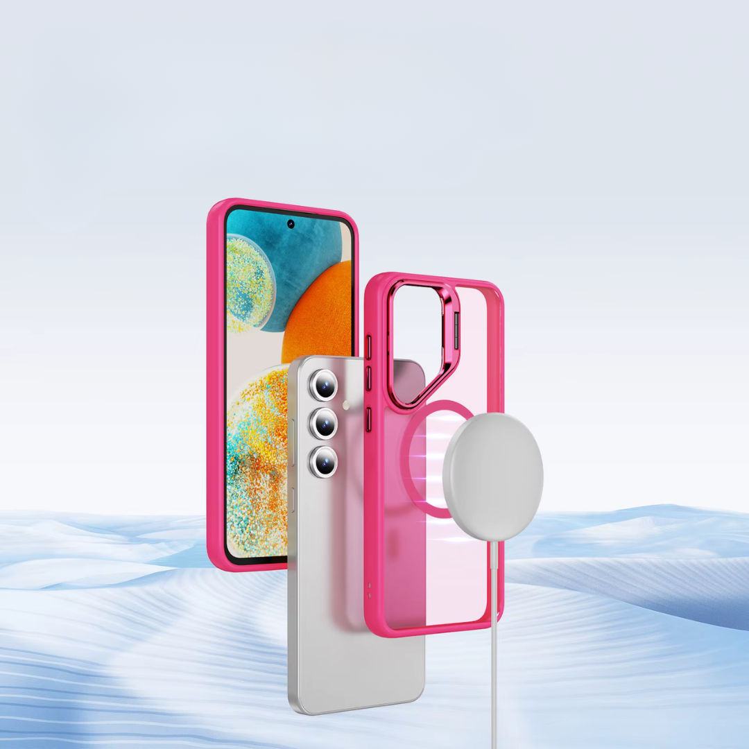 Samsung MagSafe case (transparent) | "Chris"
