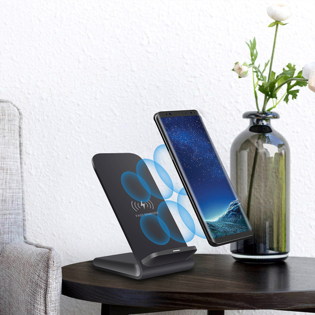 iPhone holder including charging function