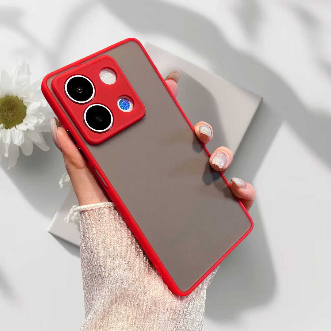 Redmi Note protective case (transparent) | "Rainbow"