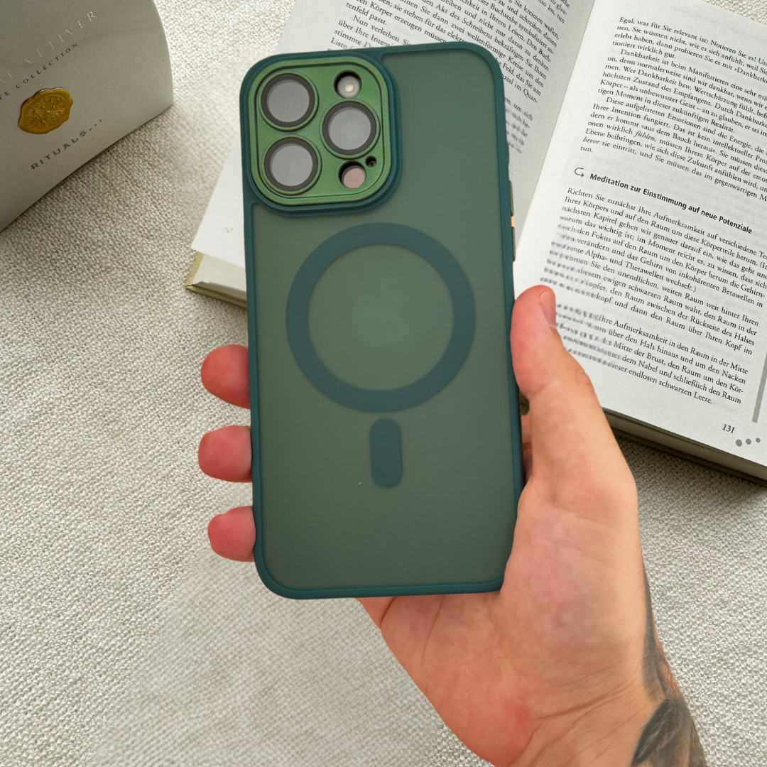 iPhone MagSafe Case (Transparent) | "Carsten" 