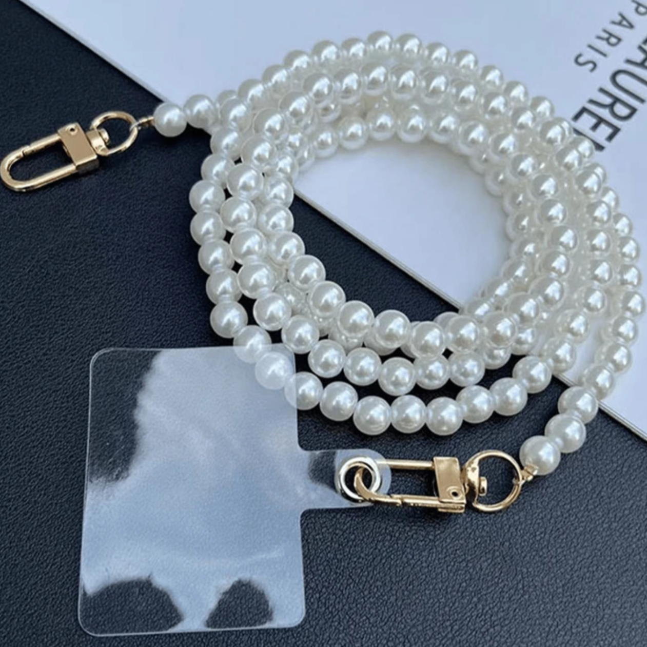 Smartphone lanyard | "Pearl"